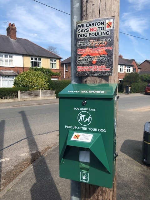 Dog waste bag dispenser 1