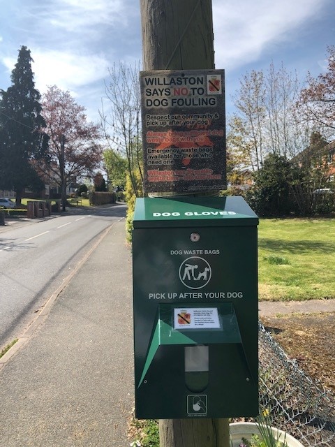 Dog waste bag dispenser 3